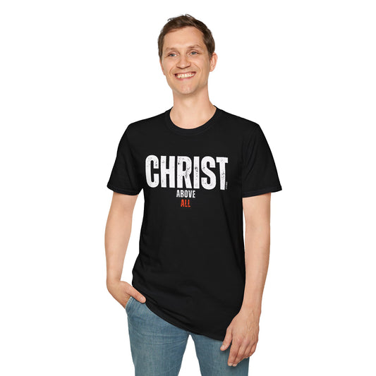Christ Above All - Unisex Softstyle T-Shirt